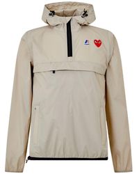 COMME DES GARÇONS PLAY - X K-Way Hooded Jacket - Lyst