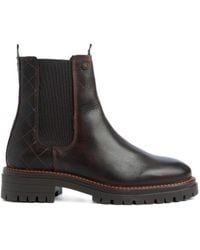 Barbour - Round Toe Ankle Boots - Lyst