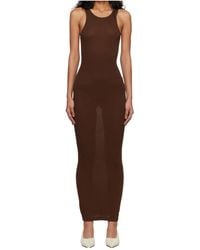 Entire studios - Muscle Tank Midi Dress - Lyst