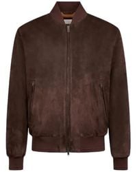 Tod's - Suede Bomber Jacket - Lyst