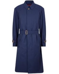 Brunello Cucinelli - Long-Sleeved Trench Coat - Lyst