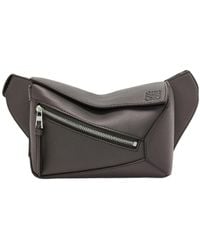 Loewe - Logo Embossed Mini Puzzle Bumbag - Lyst