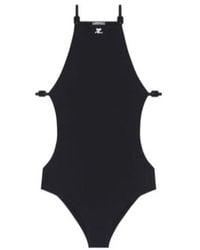 Courreges - Courrèges Cut-Out One-Piece Swimsuit - Lyst