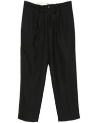 Nine:inthe:morning - Kai Pleated Straight-Leg Trousers - Lyst