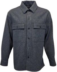 Jil Sander - Shirt-Style Casual Jacket - Lyst