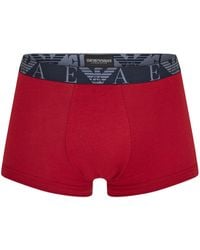 Emporio Armani - 3-Pack Logo Trunks - Lyst