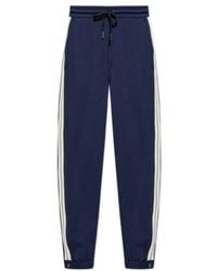 Moncler - Side Stripes Drawstring Trousers - Lyst