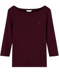 Tommy Hilfiger - Cody Slim Boat Neck Long-Sleeve T-Shirt - Lyst