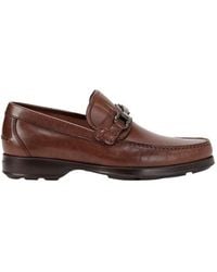 Ferragamo - Logo Buckle Business Casual Shoes - Lyst