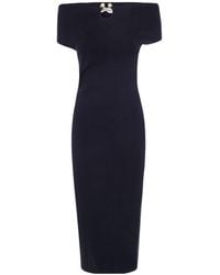 Alberta Ferretti - Slit-Detail Dress - Lyst