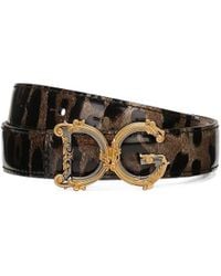 Dolce & Gabbana - Dg Girls Belt - Lyst