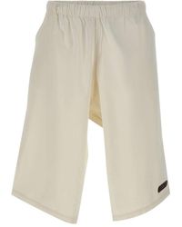 PDF CHANNEL - Pdf Slouch Wide-Leg Shorts - Lyst