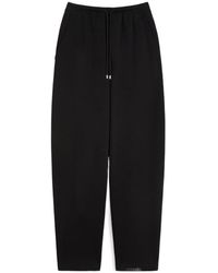 Sportmax - Spdnespola Drawstring Elasticated-Waistband Track Pants - Lyst