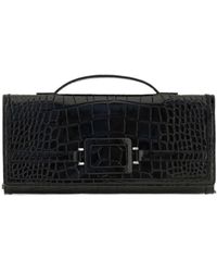 Roger Vivier - Belle Vivier Top Handle Clutch Bag - Lyst