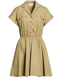 Tory Burch - Solid Color Shirt Dress - Lyst