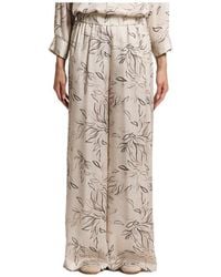 Peserico - Wide Trousers - Lyst