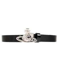 Vivienne Westwood - Orb Buckle Leather Belt - Lyst