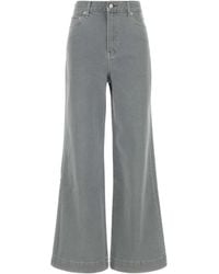 Calvin Klein - Calvin Klein Rib Cage Wide-Leg Jeans - Lyst