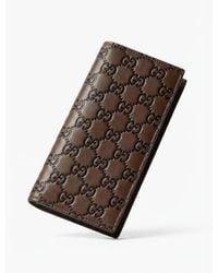 Gucci - Gg Emblem Long Wallet - Lyst