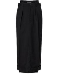 Junya Watanabe - Pleated Midi Skirt - Lyst