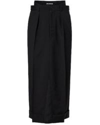 Junya Watanabe - Pleated Midi Skirt - Lyst