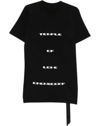 Rick Owens - Level T Printed T-Shirt - Lyst