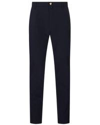 Jacob Cohen - Logo-Patch Straight-Leg Trousers - Lyst