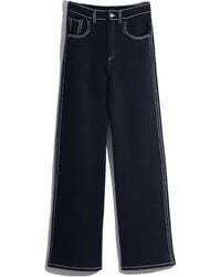 Barrie - High-Rise Wide-Leg Trousers - Lyst