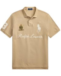 Polo Ralph Lauren - Big Pony Logo-Embroidered Polo Shirt - Lyst
