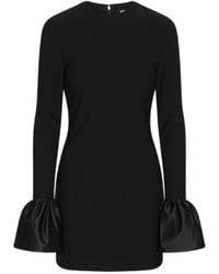 ROTATE BIRGER CHRISTENSEN - Frill Ruffled-Sleeve Mini Dress - Lyst