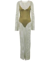 Galvan London - Gloria Crystal-Embellished Maxi Dress - Lyst