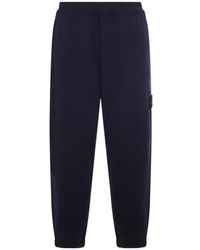 Stone Island - Compass Patch Sweat Pants - Lyst