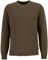 Barbour - Crew-Neck Long-Sleeve Jumper - Lyst