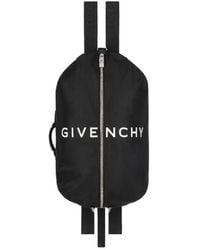 Givenchy - Logo Printed Zipped Backpack - Lyst