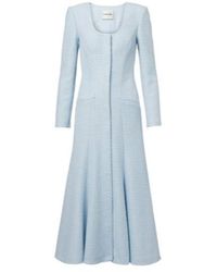 Roland Mouret - Jacquard Midi Dress - Lyst
