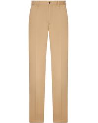 Pt Pantaloni - Straight-Leg Cotton Trousers - Lyst