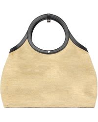 Courreges - Holy Raffia Tote Bag - Lyst