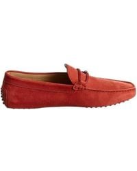 Tod's - Logo Details Business Casual Shoes - Lyst