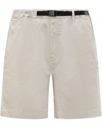 Woolrich - Belted-Waist Bermuda Shorts - Lyst