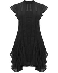 AllSaints - Flutter Sleeve Dress - Lyst