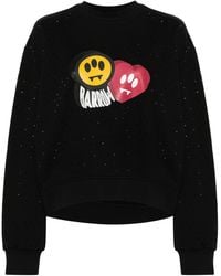 Barrow - Logo Printed High Neck Sweatshirt - Lyst
