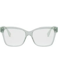 Fendi - Eyewear Square Frame Glasses - Lyst