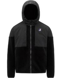 K-Way - Samson 4.0 Orsetto Full Zip Hoodie - Lyst