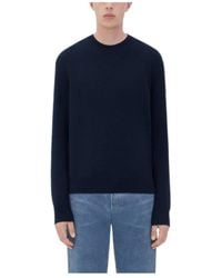 Bottega Veneta - Intrecciato Leather Patch Jumper - Lyst