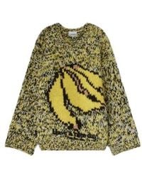 Ganni - Banana Handknit Jumper - Lyst