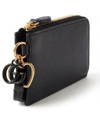 Gucci - Double G Charm Card Case - Lyst
