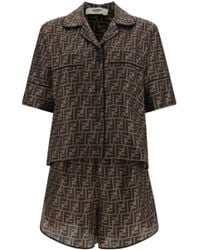 Fendi - Ff Pajama Set - Lyst