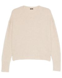 JOSEPH - Round-Neck Cashmere Sweater - Lyst