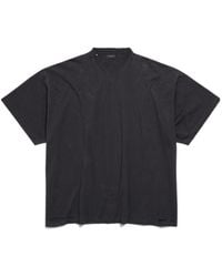 Balenciaga - Blackletter Script Oversized T-Shirt - Lyst