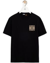 Loewe - X Paula's Ibiza Anagram-Embroidered T-Shirt - Lyst